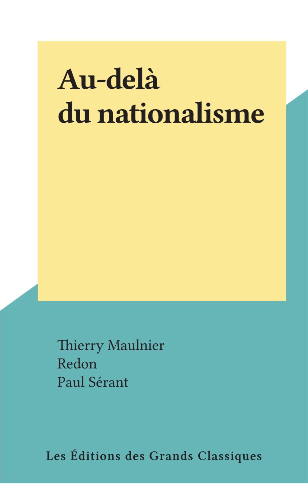 Au-Delà Du Nationalisme