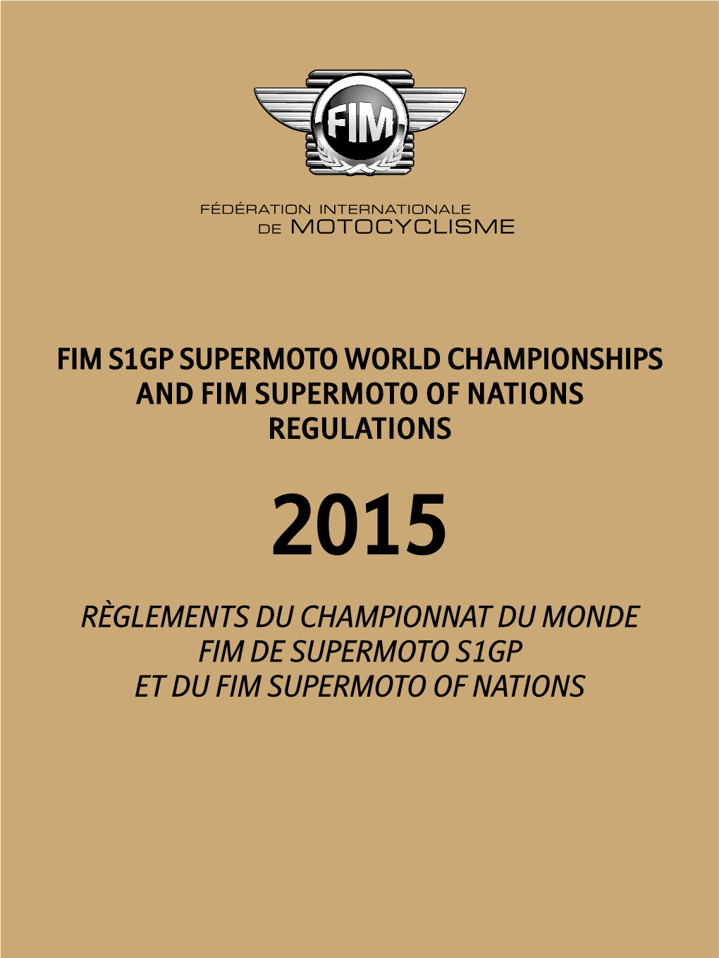Fim S1gp Supermoto World Championships C
