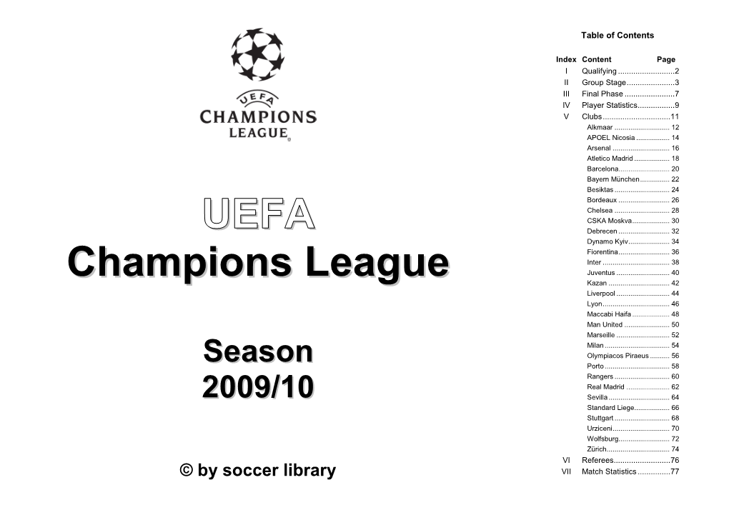 UEFA Champions Leagu Ee