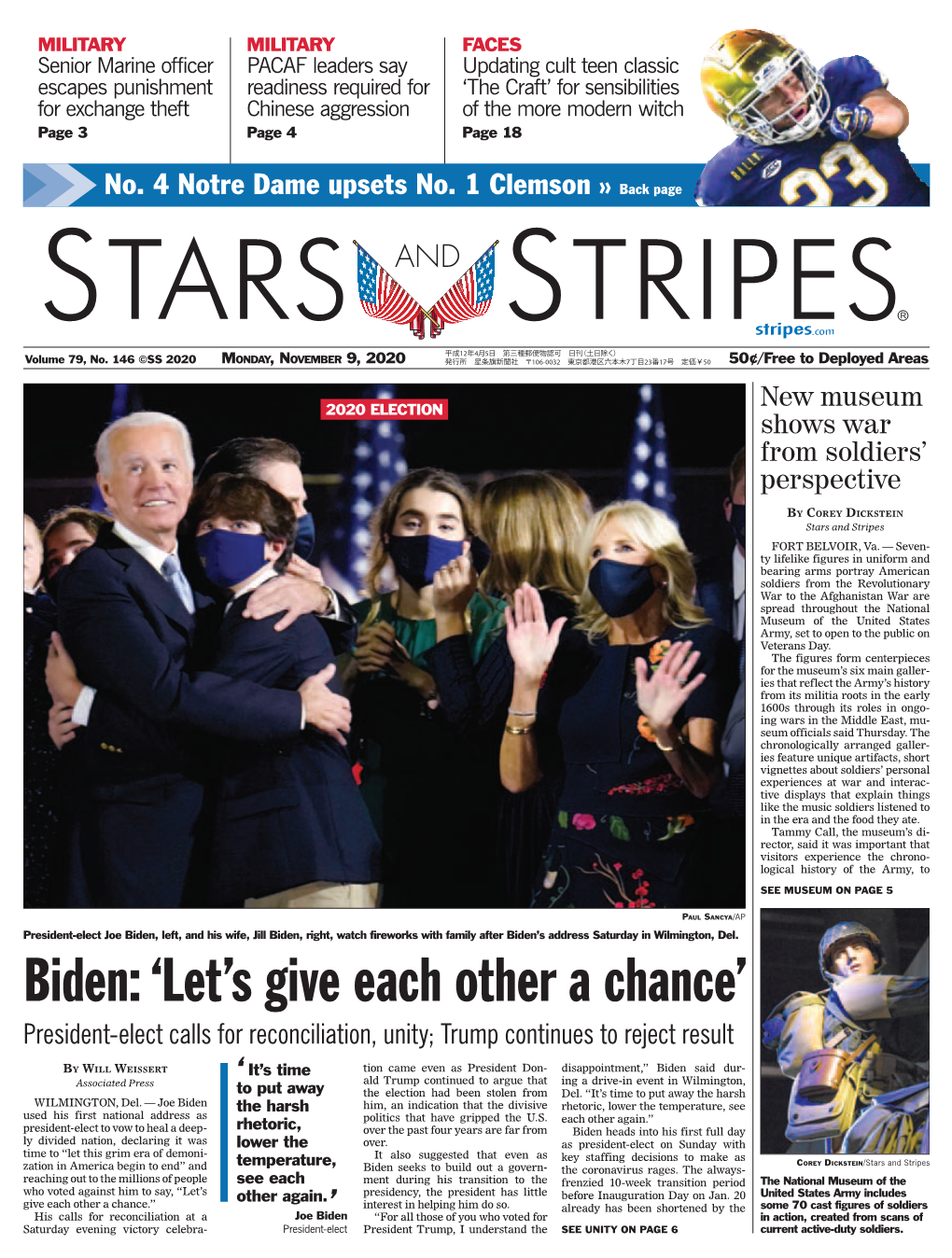 Biden, Left, and His Wife, Jill Biden, Right, Watch Fireworks with Family After Biden’S Address Saturday in Wilmington, Del