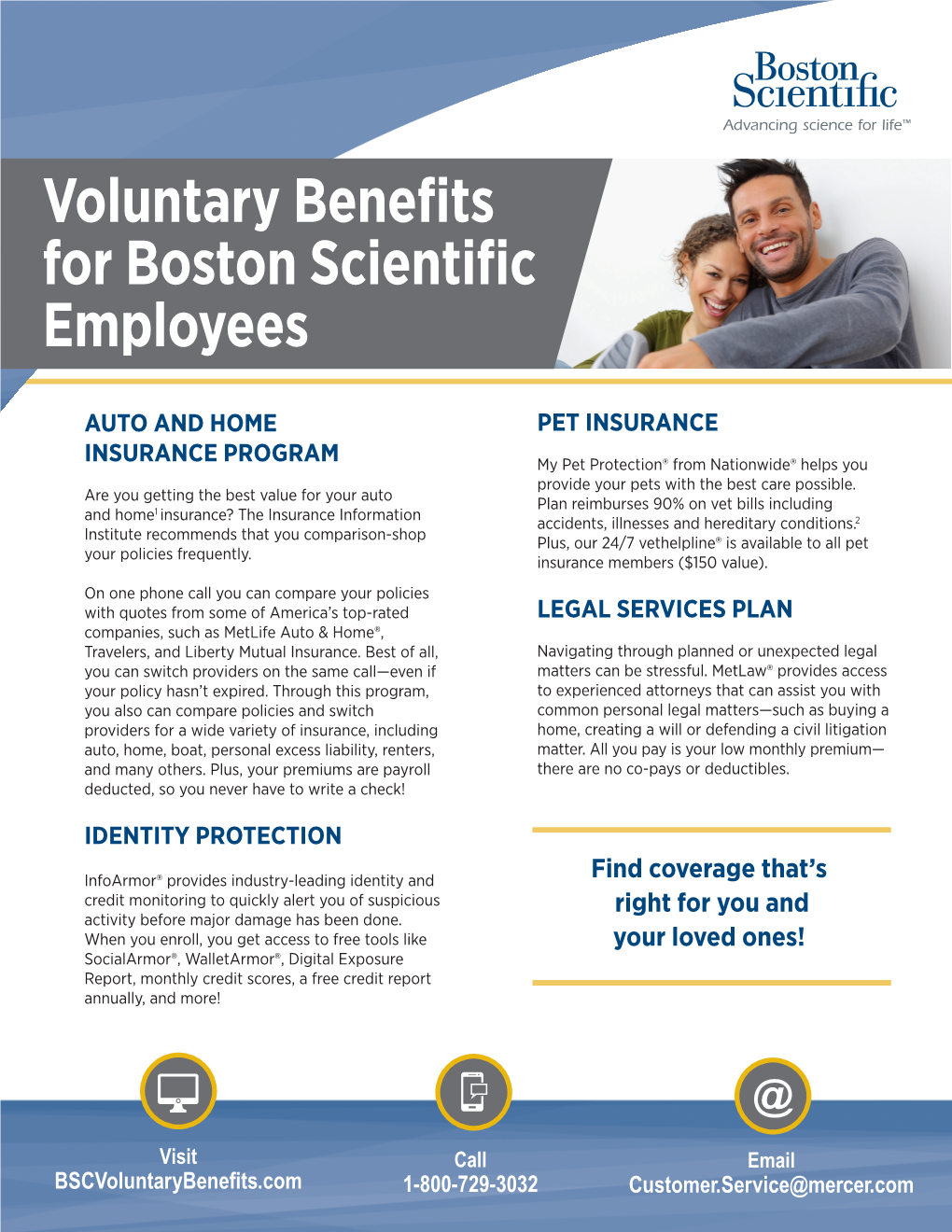 Voluntary Benefits for Boston Scientific Employees