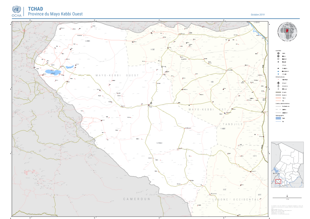 Province Du Mayo Kebbi Ouest Octobre 2019