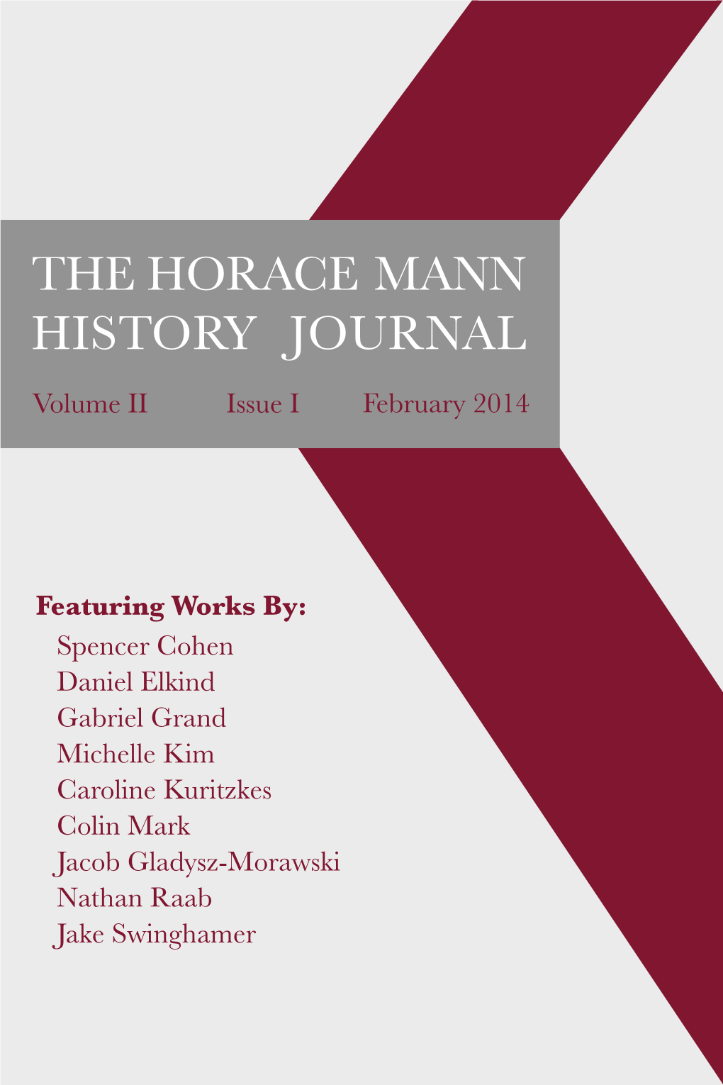 The Horace Mann History Journal