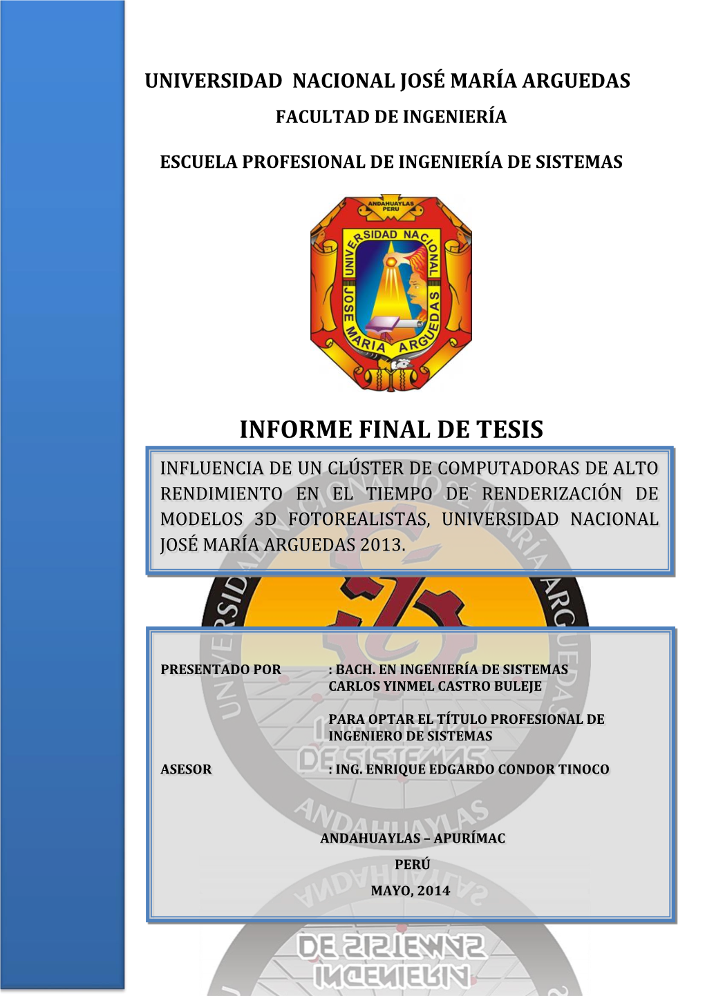 Informe Final De Tesis