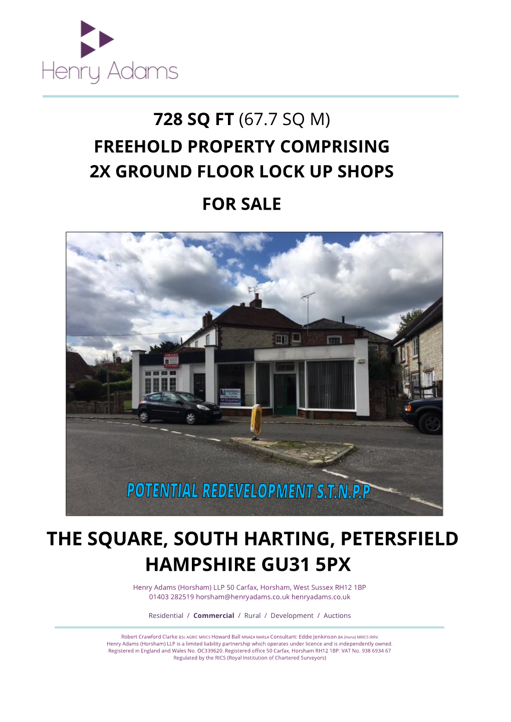 The Square, South Harting, Petersfield Hampshire Gu31 5Px