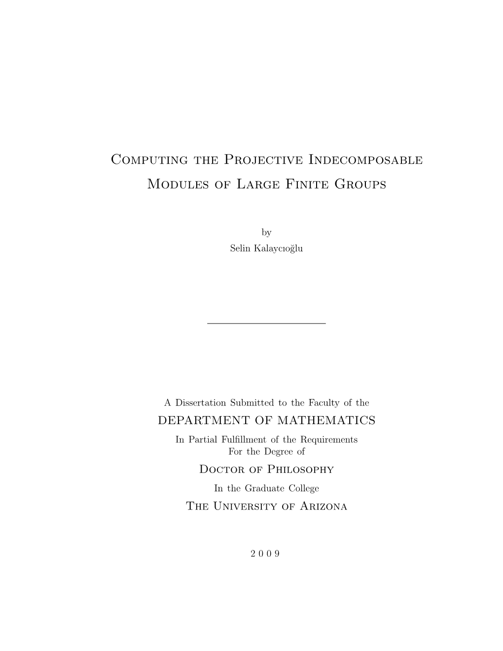 Computing the Projective Indecomposable Modules of Large Finite Groups