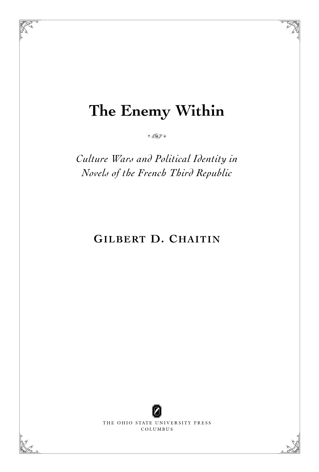 The Enemy Within I