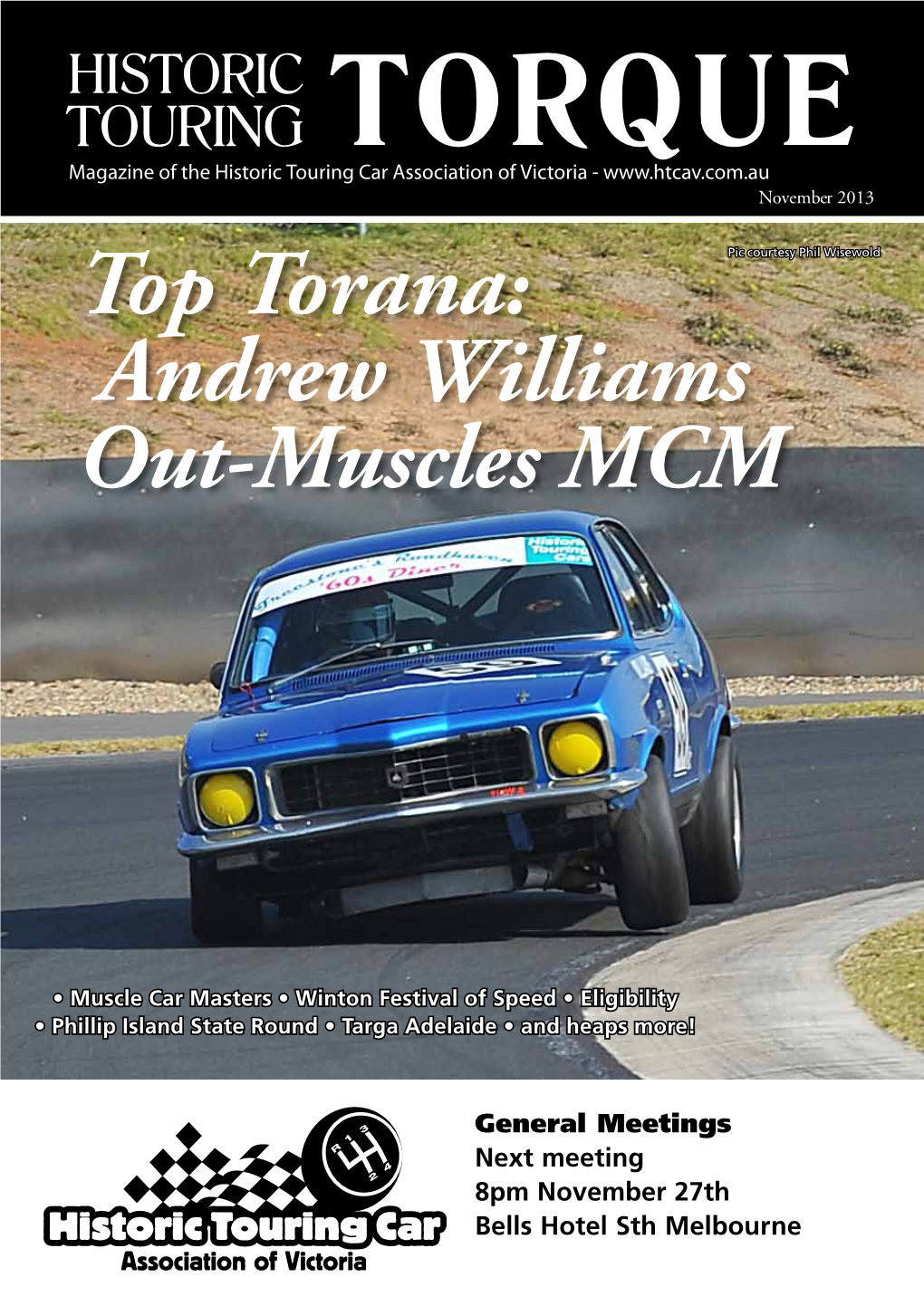 Top Torana: Andrew Williams Out-Muscles