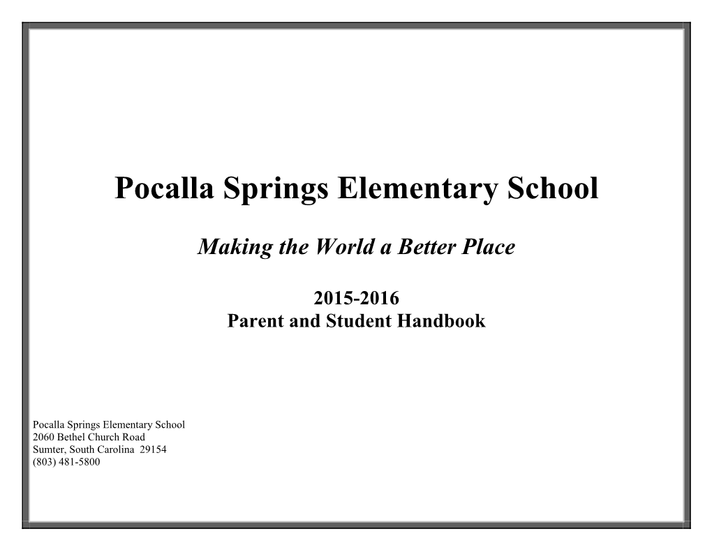 Pocalla Springs Elementary School