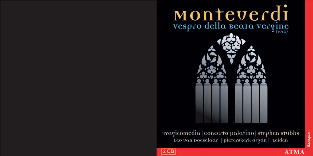 Livret Monteverdi 11/20/02 10:16 AM Page 1