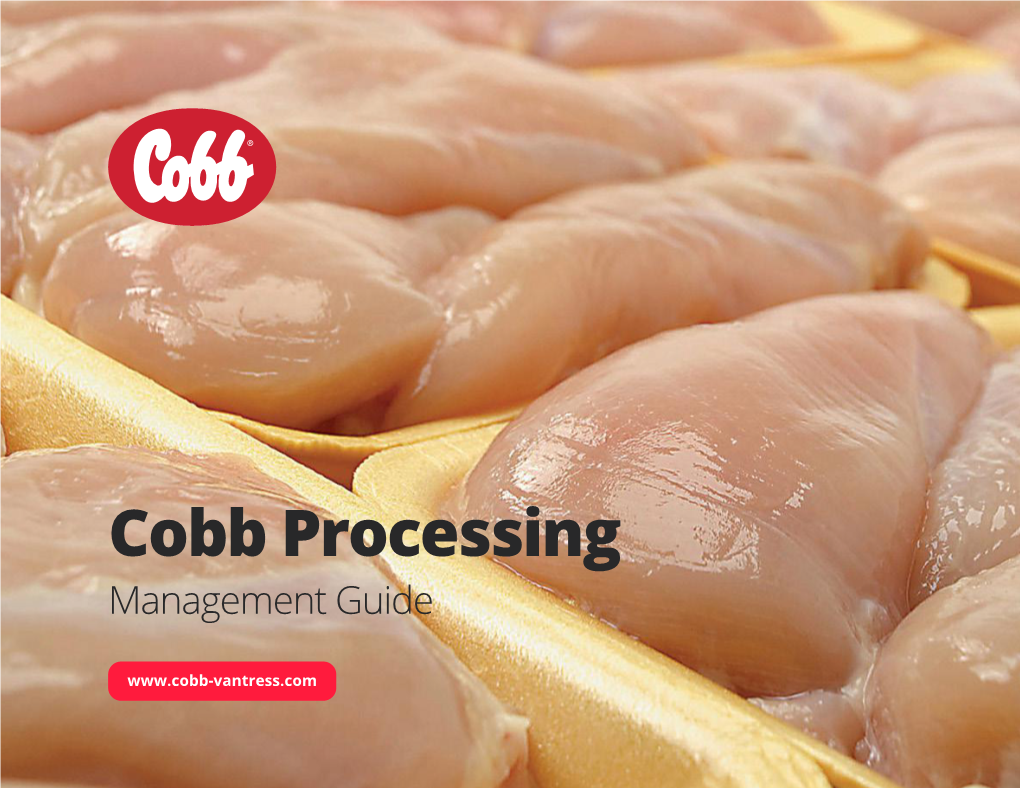 Cobb Processing Management Guide