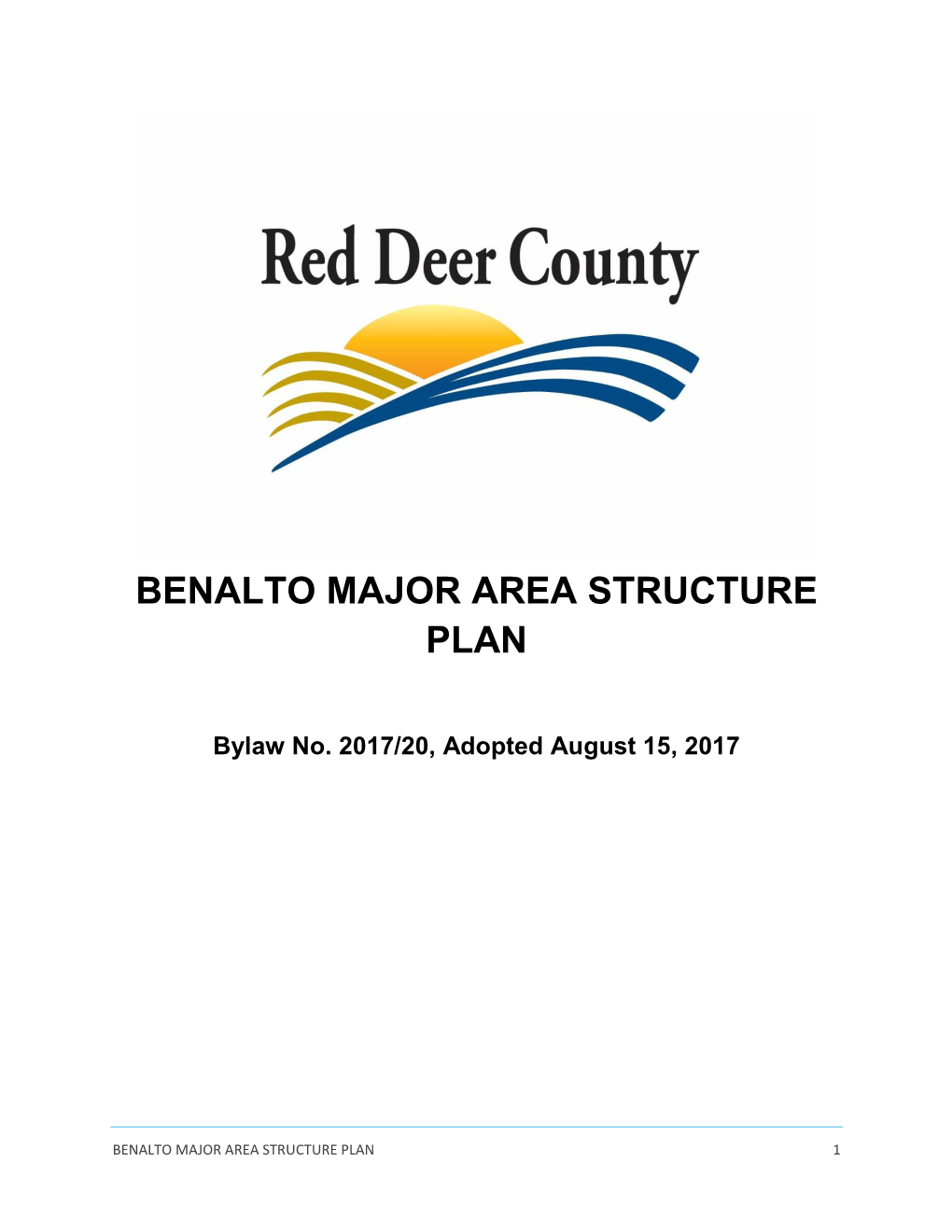 Benalto Major Area Structure Plan