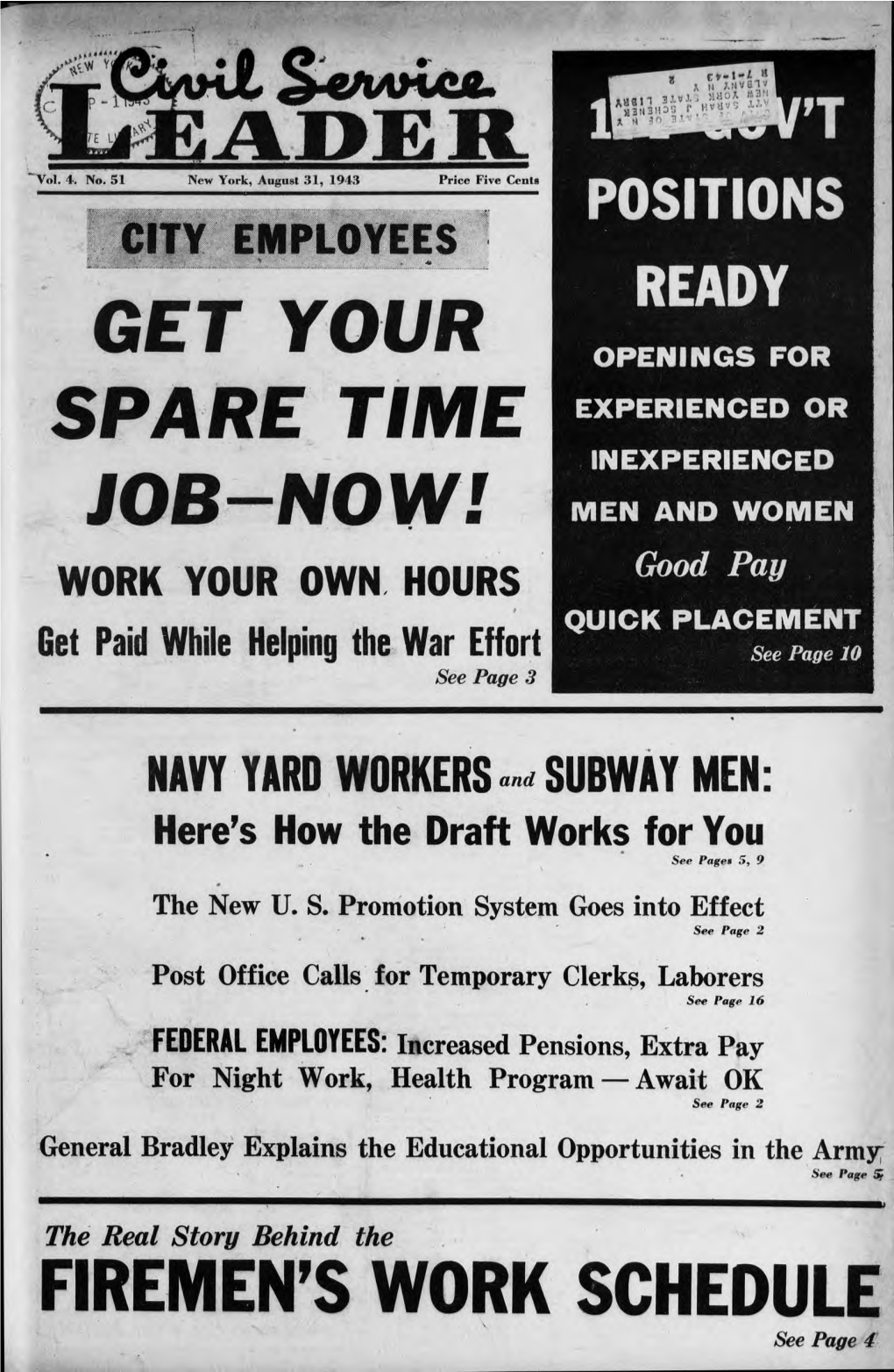 Jr. Navy Yard Workerssubway Men: Firemen's Work