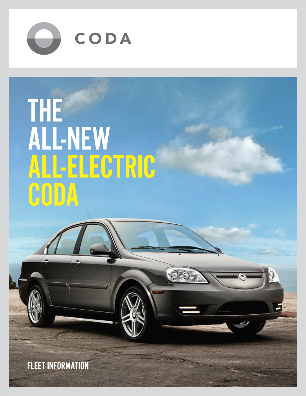 The All-New All-Electric Coda