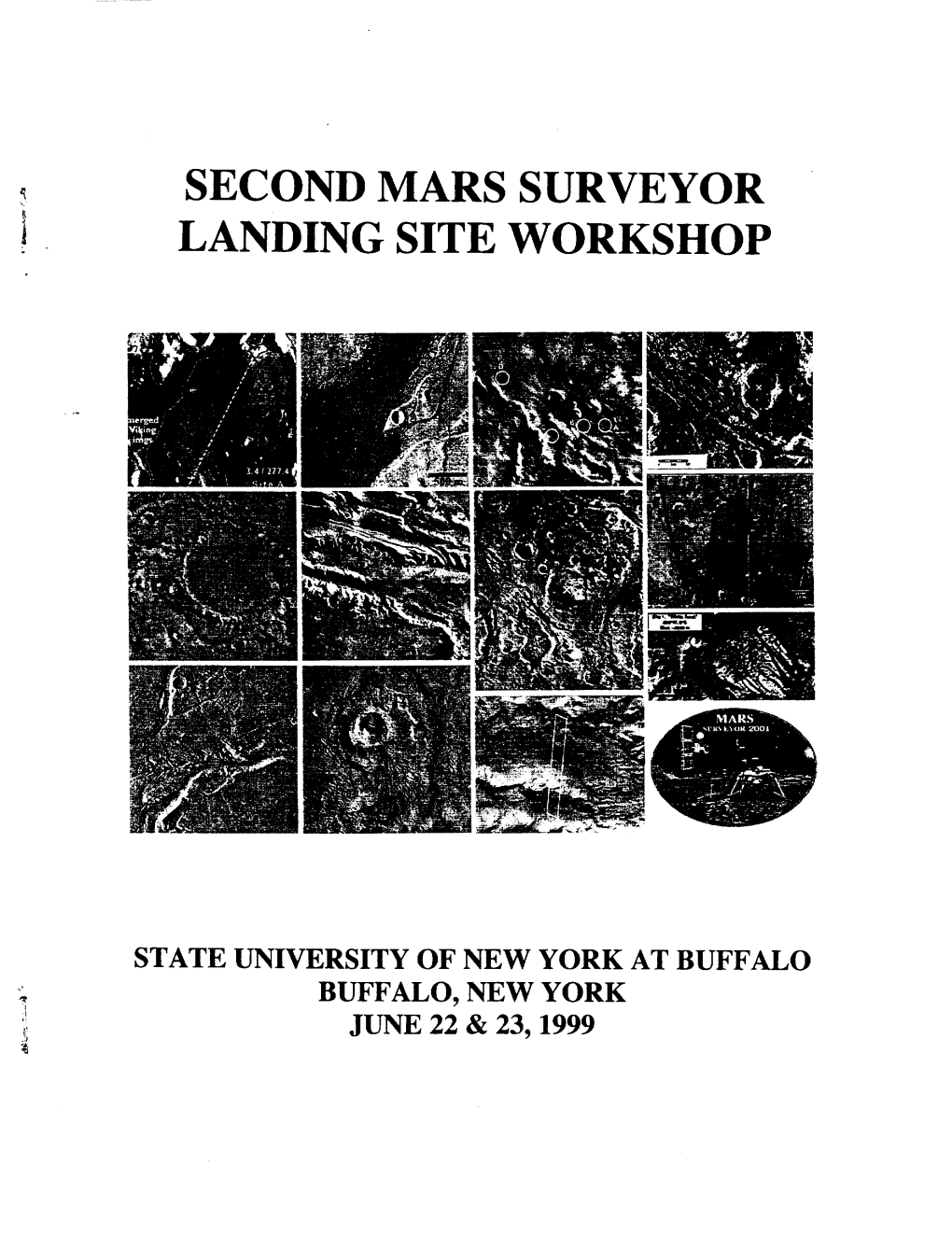 Second Mars Surveyor Landing Site Workshop