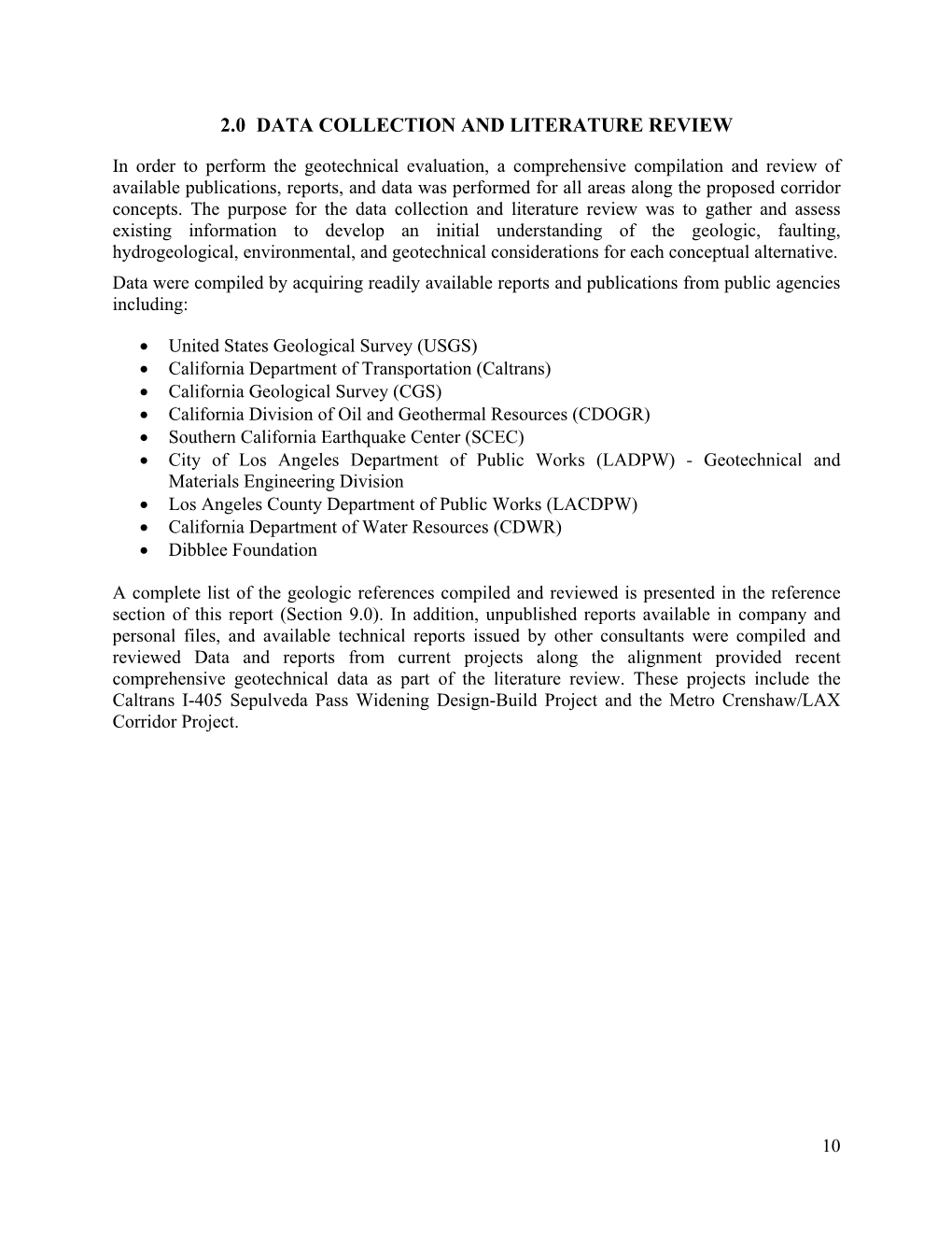 (Part 2) -- Sepulveda Pass Corridor Systems Planning Study