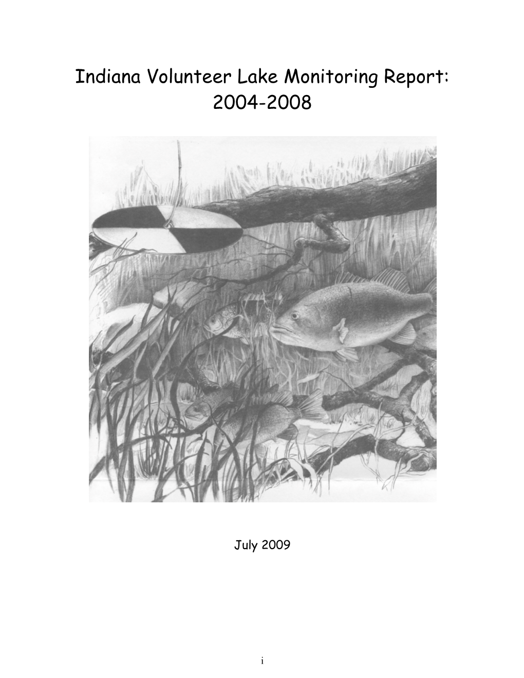 Indiana Volunteer Lake Monitoring Report