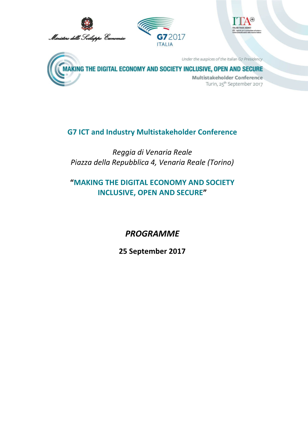 ICT and Industry Multistakeholder Conference