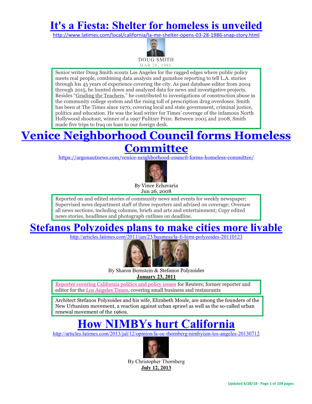How Nimbys Hurt California