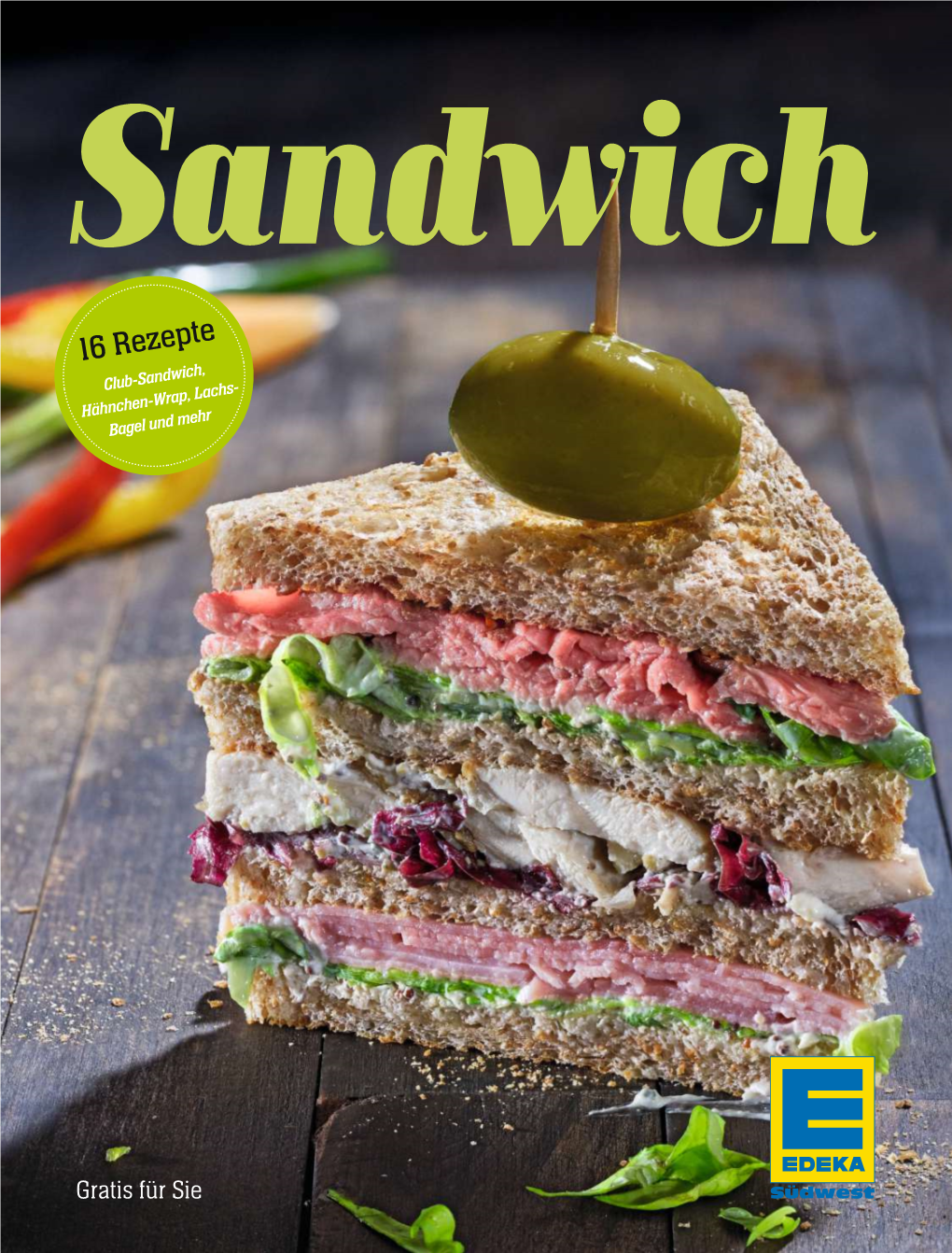 16 Rezepte Club-Sandwich, Lachs- Hnchen-Wrap, Hä Mehr Bagel Und