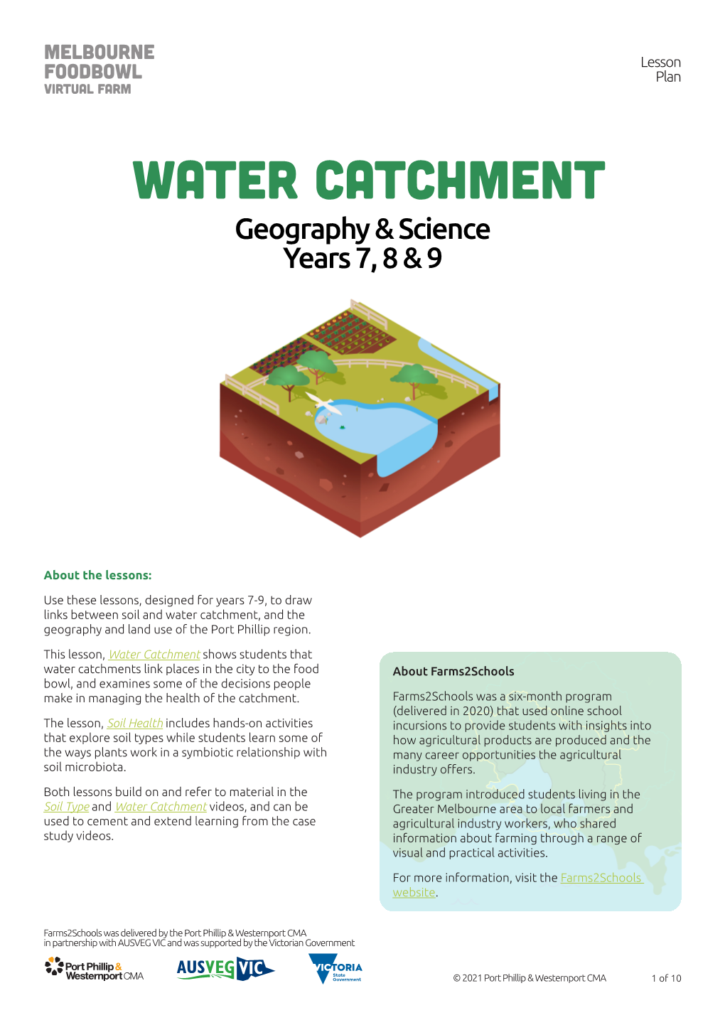 Water Catchment Geography & Science Years 7, 8 & 9