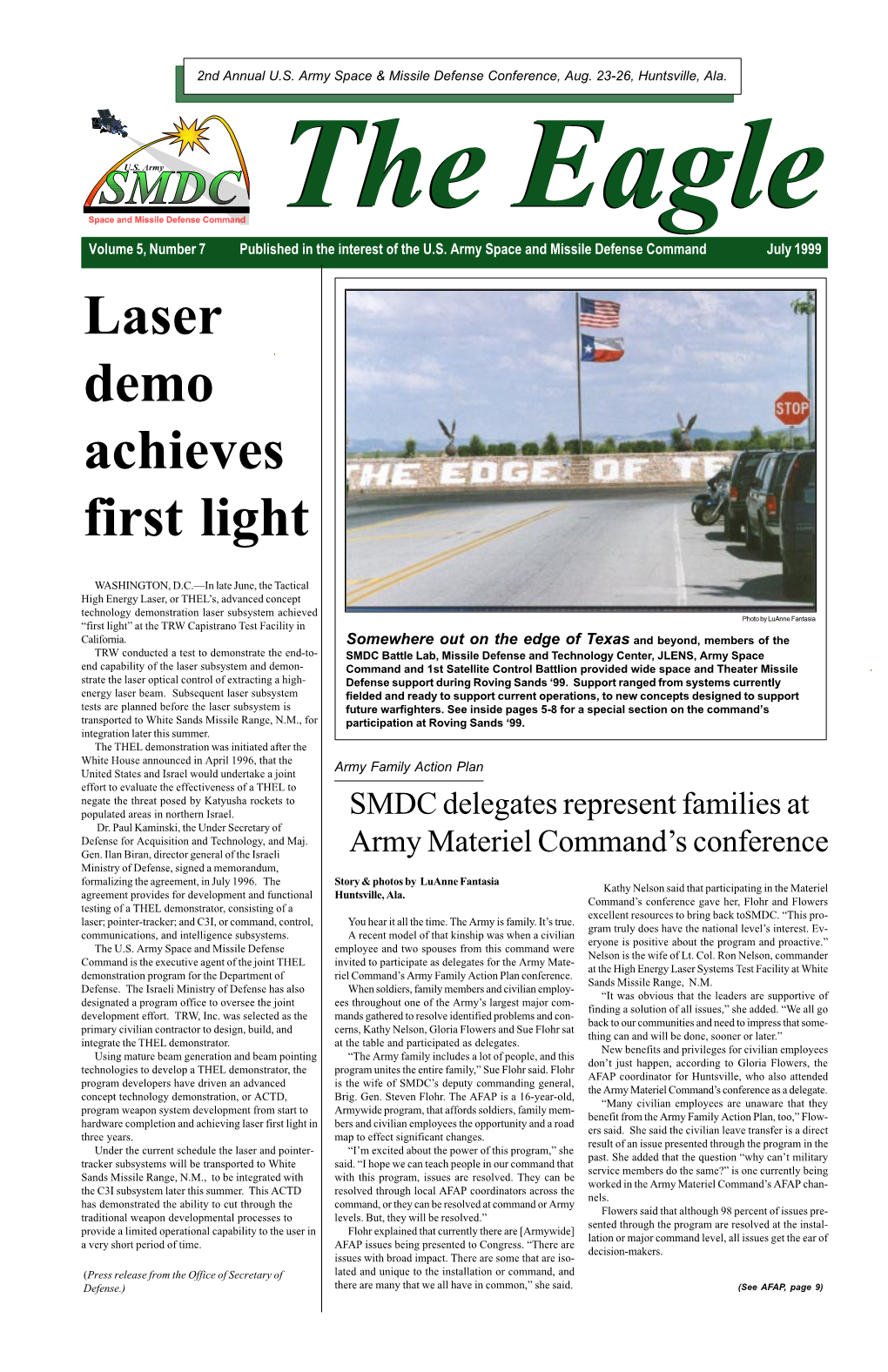 Laser Demo Achieves First Light