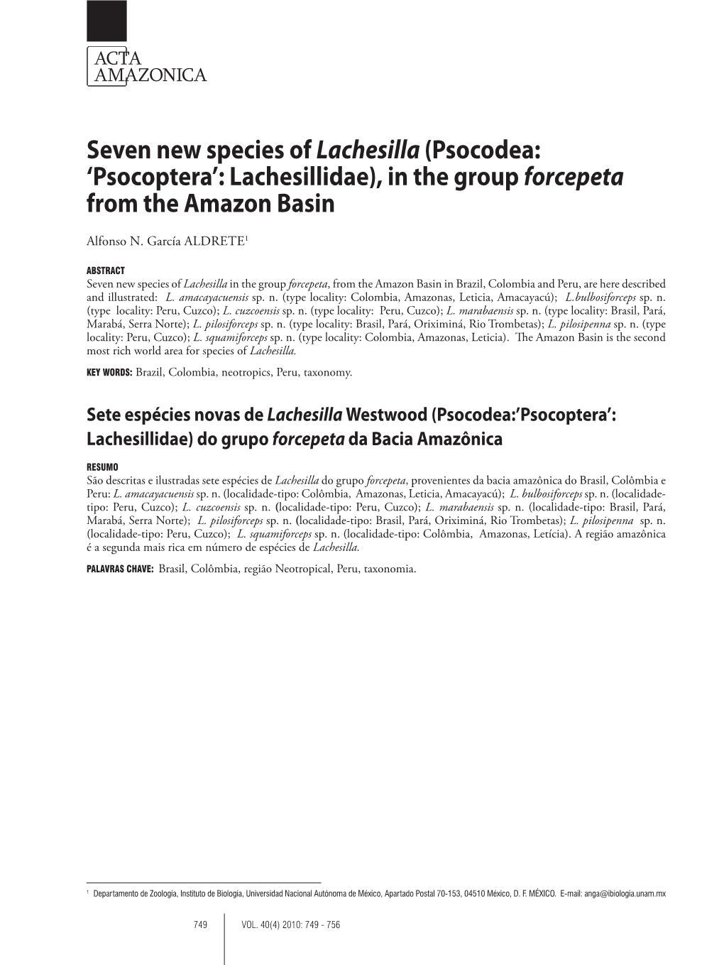 (Psocodea: 'Psocoptera': Lachesillidae