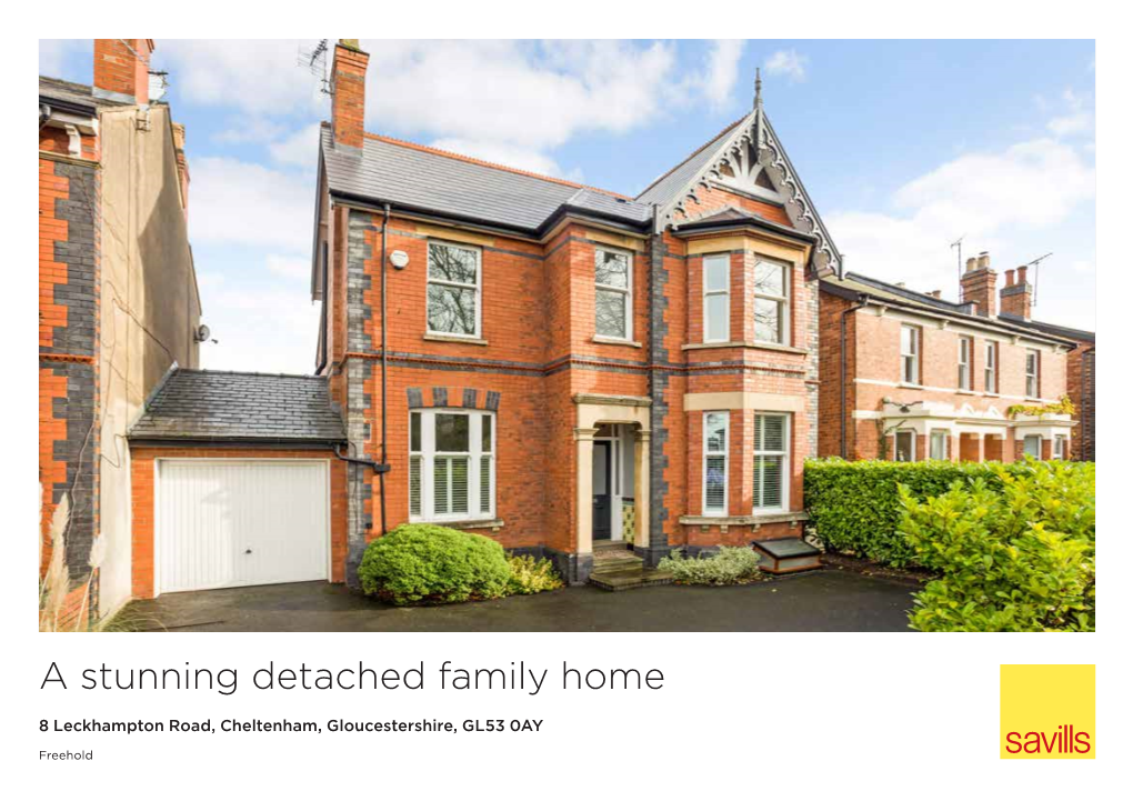 A Stunning Detached Family Home