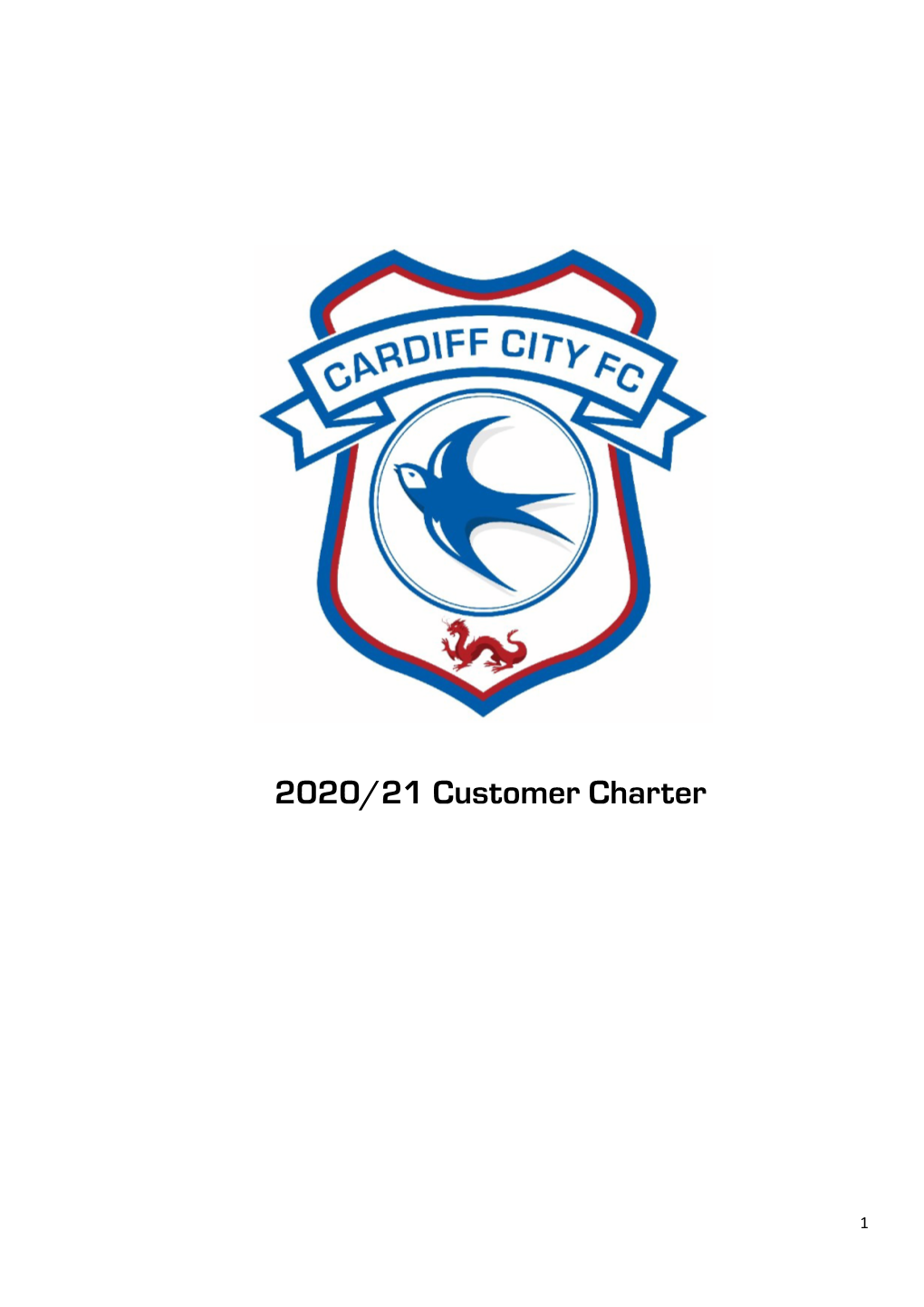 2020:21 Customer Charter