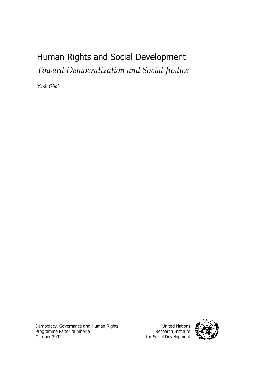 Globalization and Human Rights 40