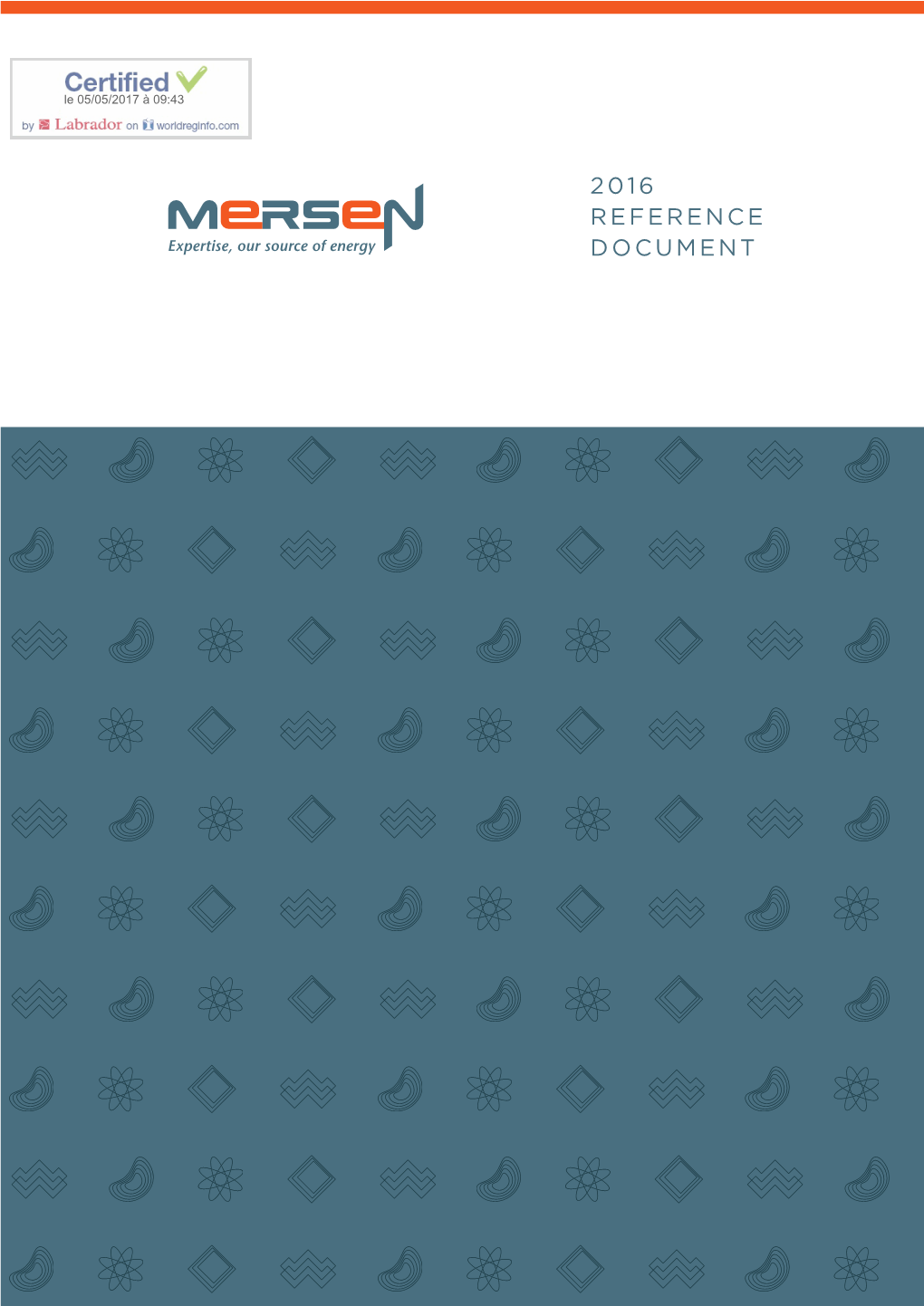 MERSEN 2016 Reference Document