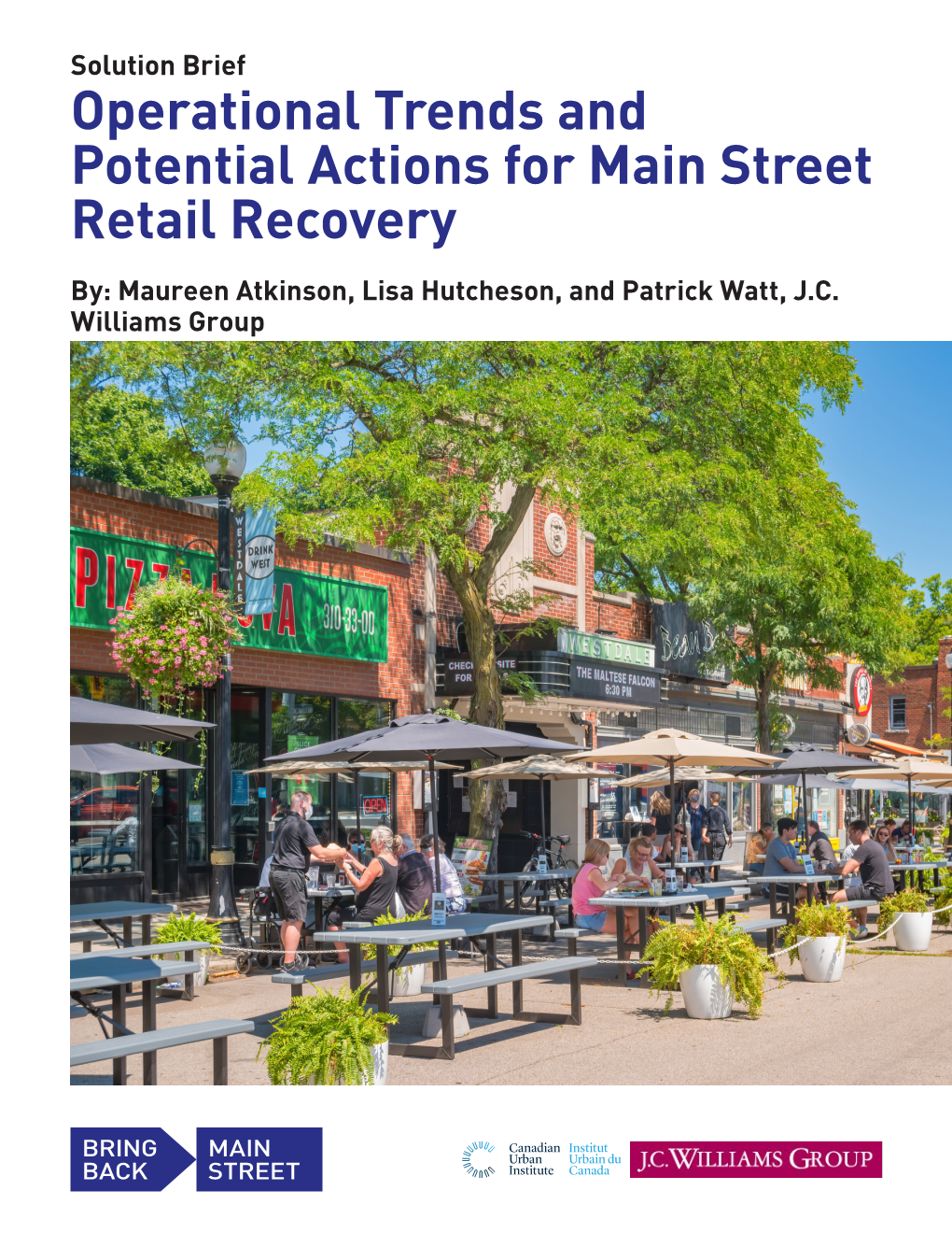 Operational Trends and Potential Actions for Main Street Retail Recovery