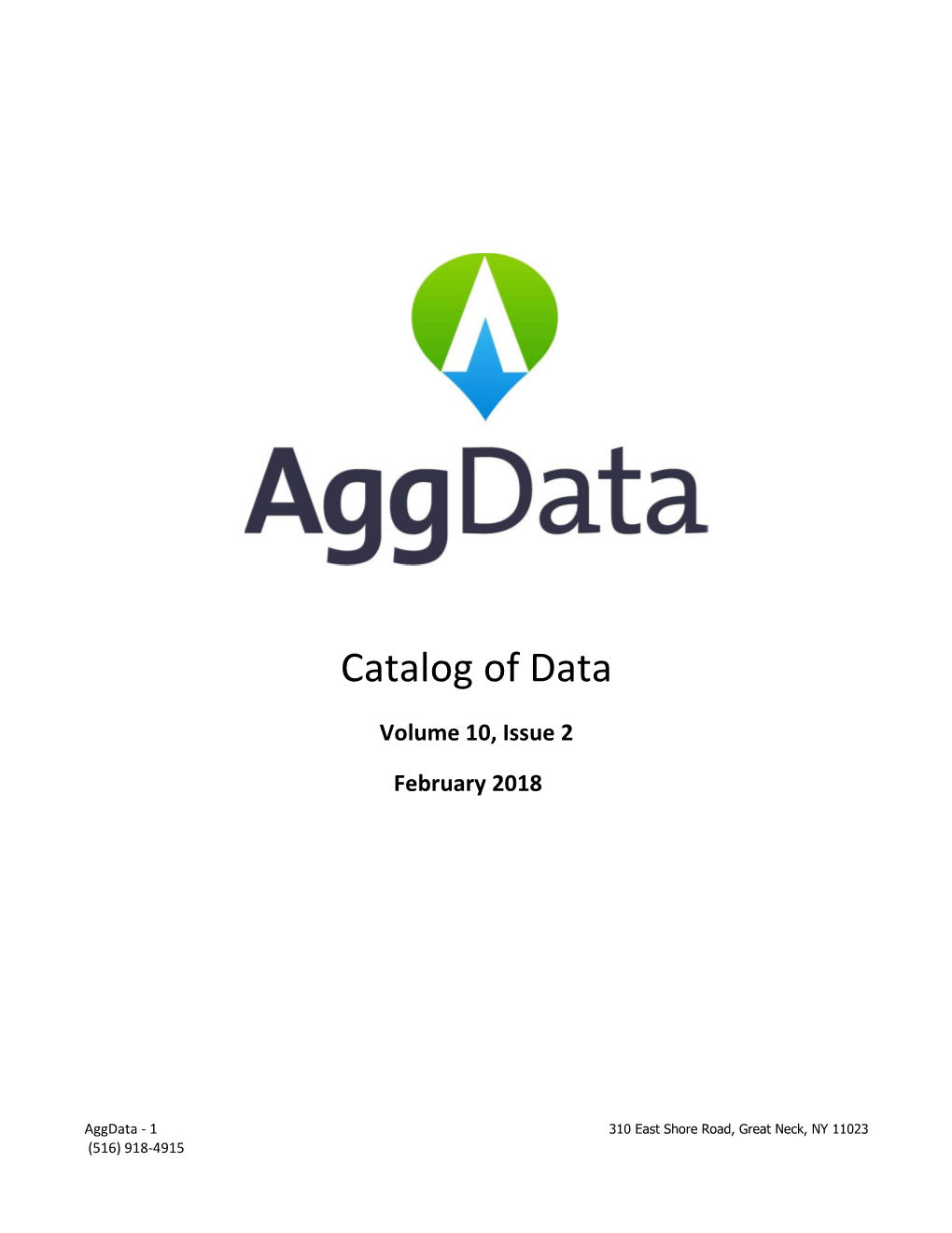 Catalog of Data