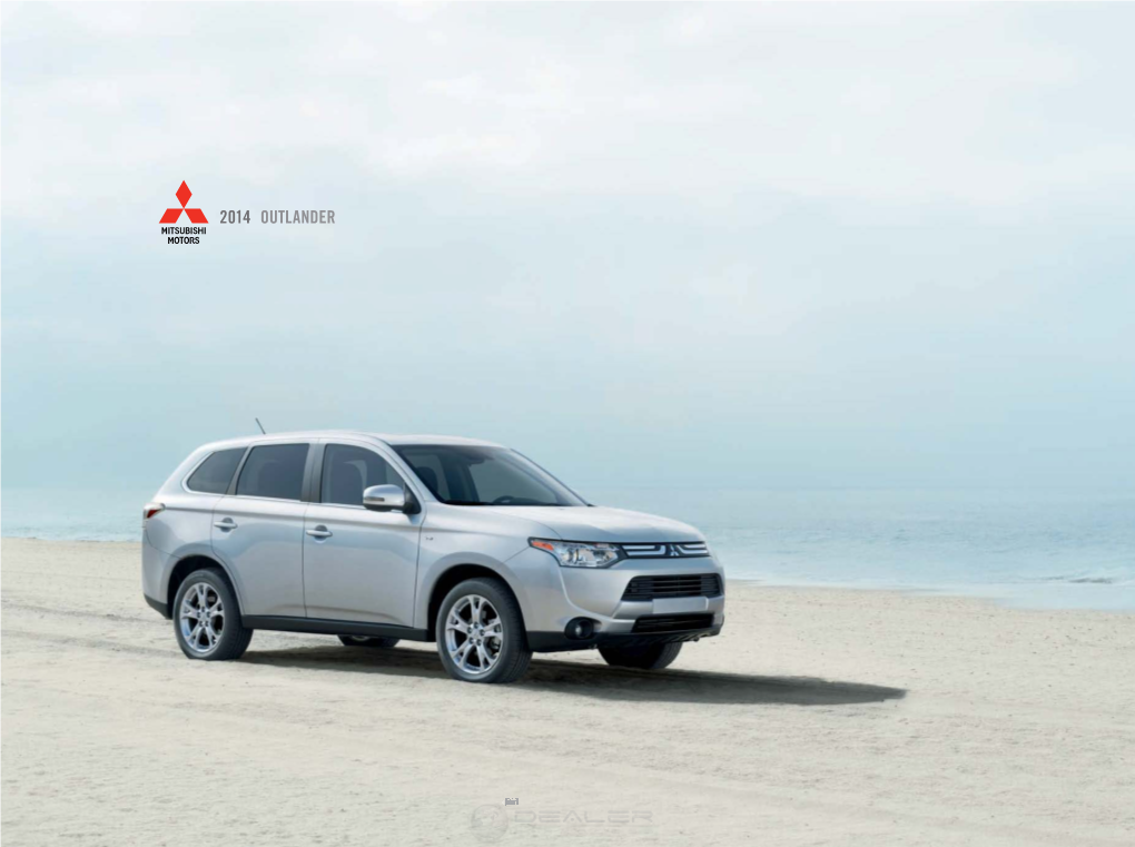 2014 Mitsubishi Outlander Brochure