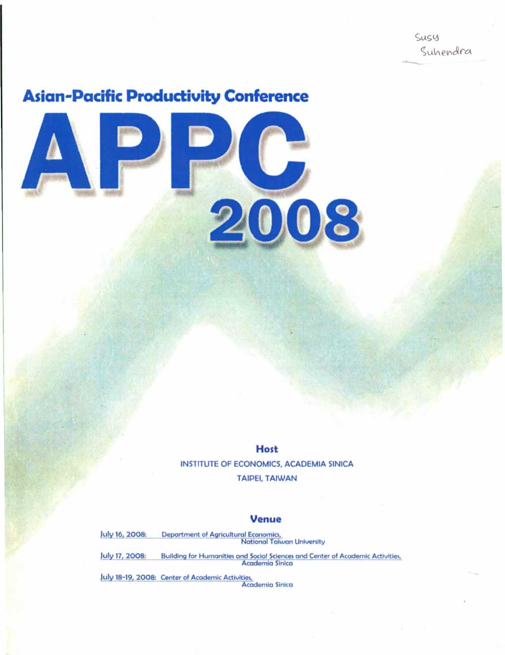 Asian-Padfic Productivity Conference