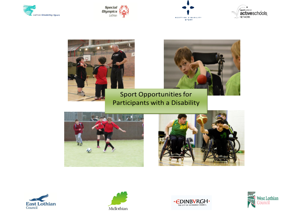 Sport Opportunities for Participants with a Disability