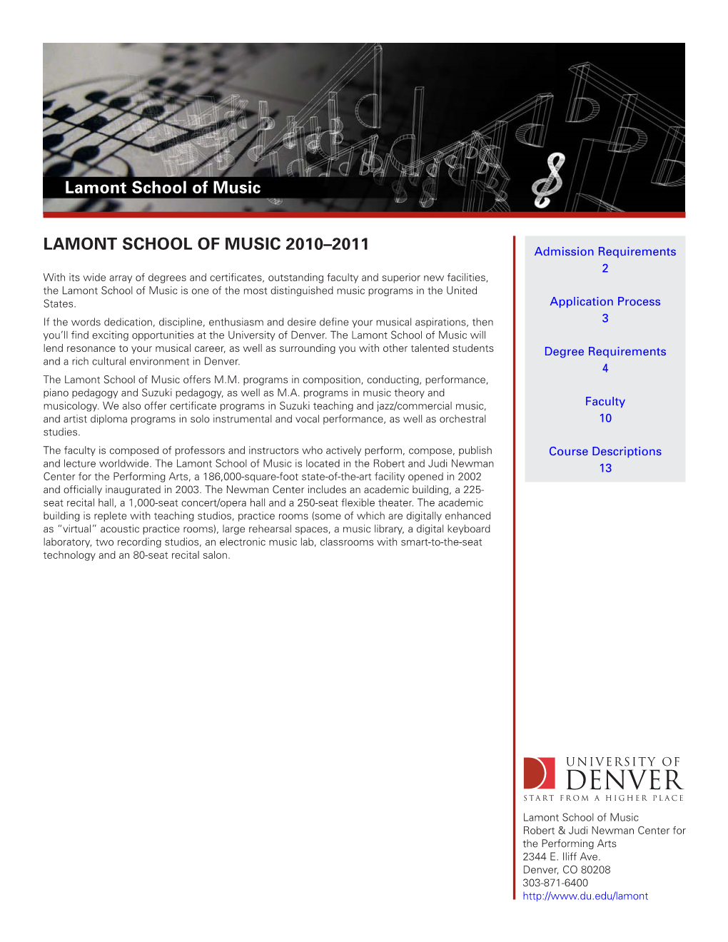 Lamont School of Music