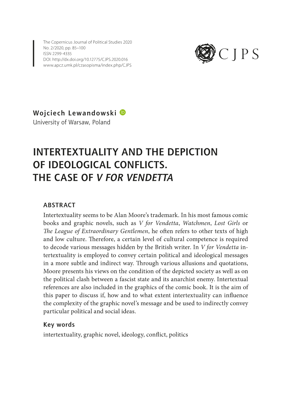Intertextuality and the Depiction of Ideological Conflicts