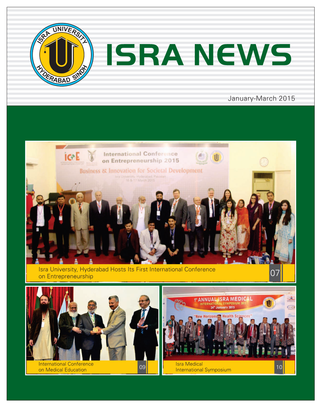 Isra News January to March 2015