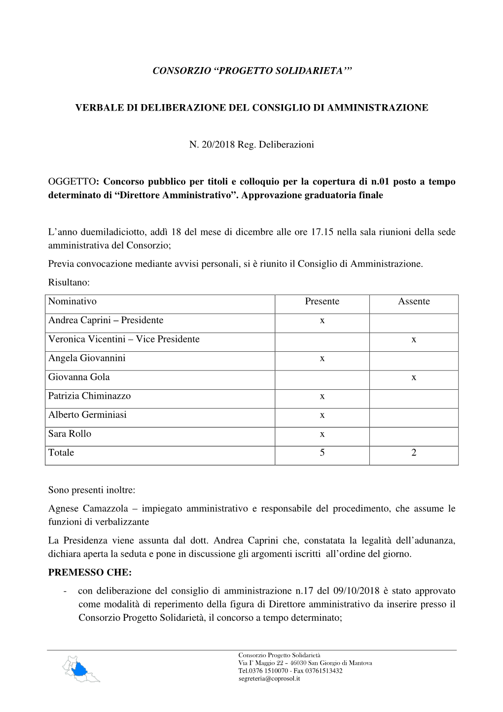 20 Approvazione Graduatoria Direttore 1189.Pdf