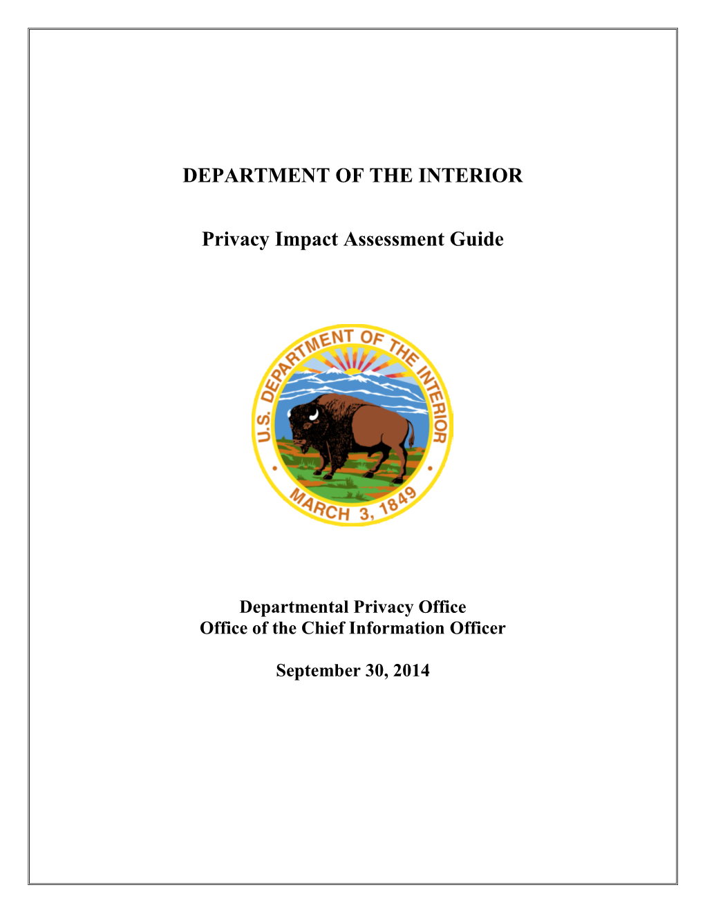 DOI Privacy Impact Assessment Guide