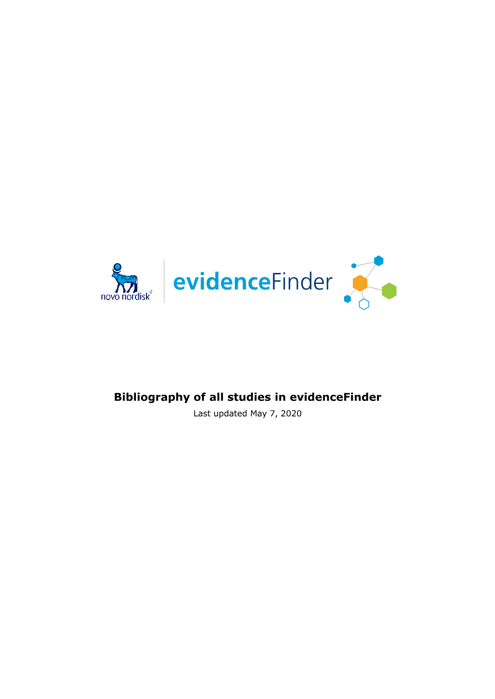 Evidencefinder Last Updated May 7, 2020