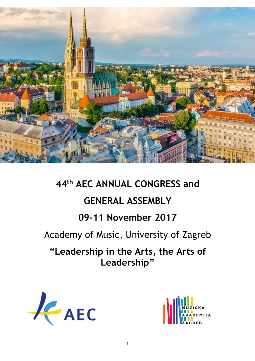 44Th AEC ANNUAL CONGRESS and GENERAL ASSEMBLY Academy Of