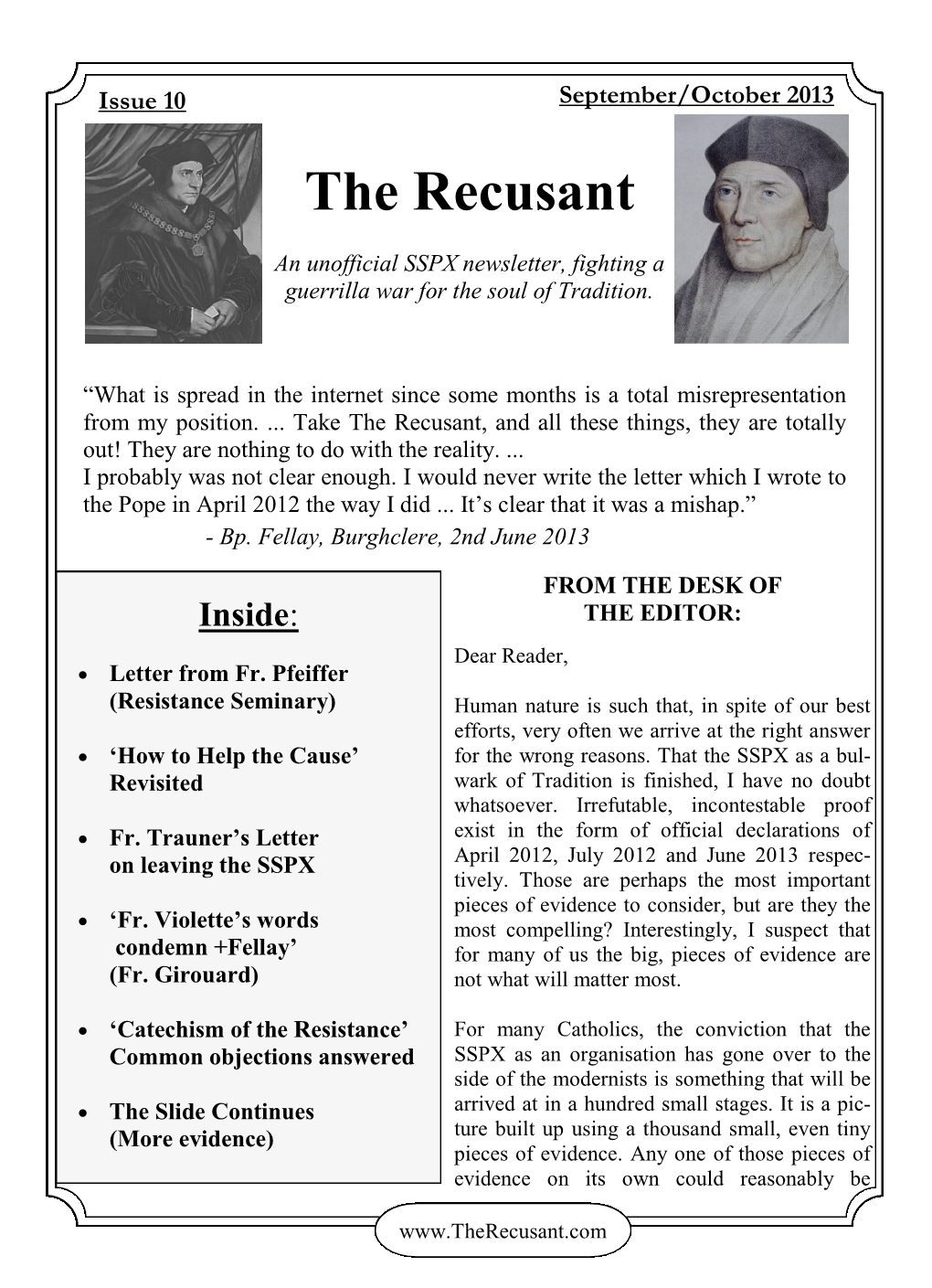 The Recusant