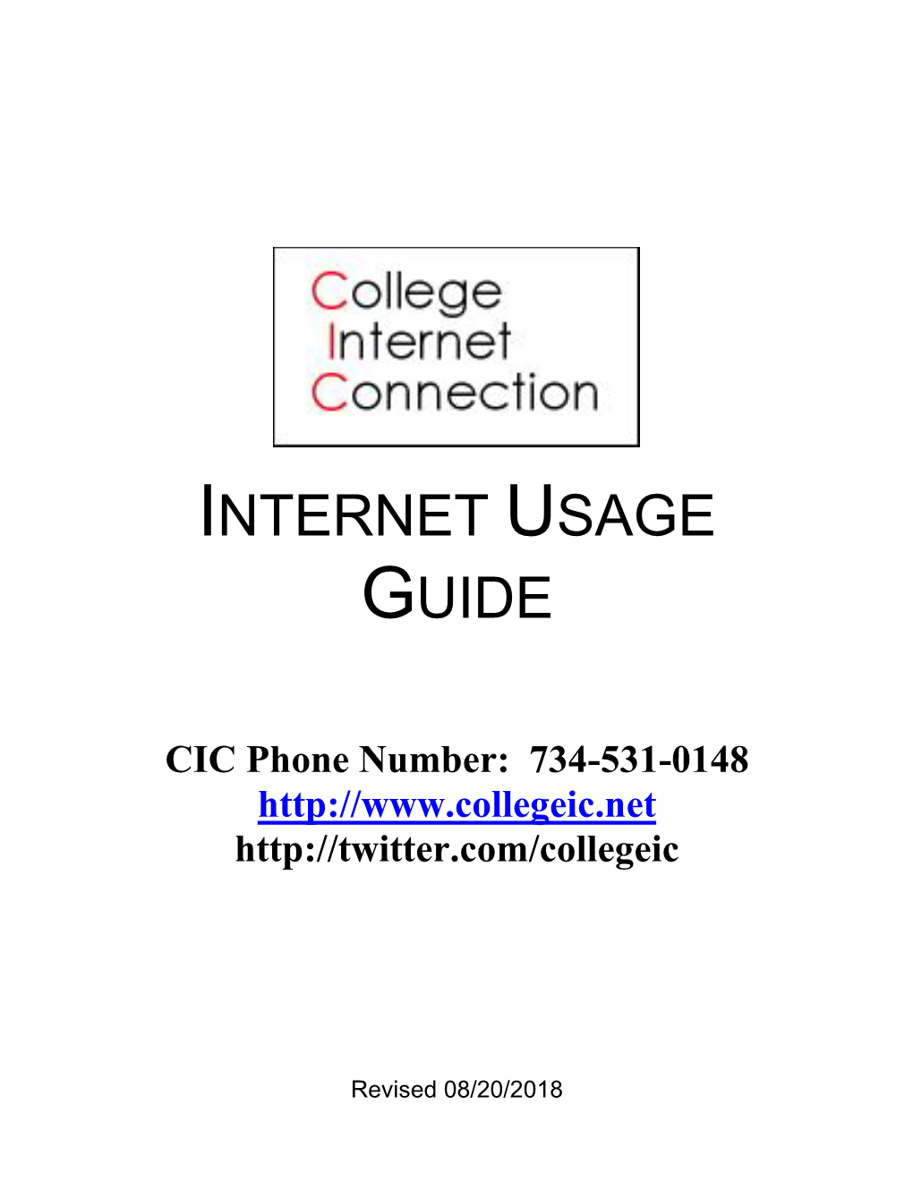 Internet Usage Guide