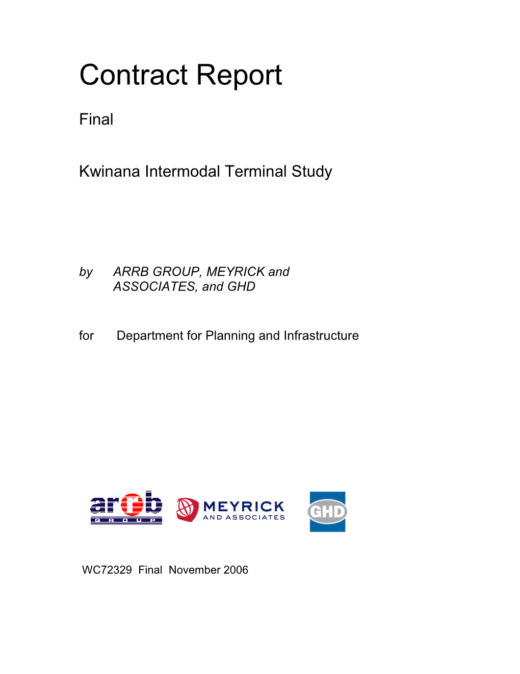Contract Report