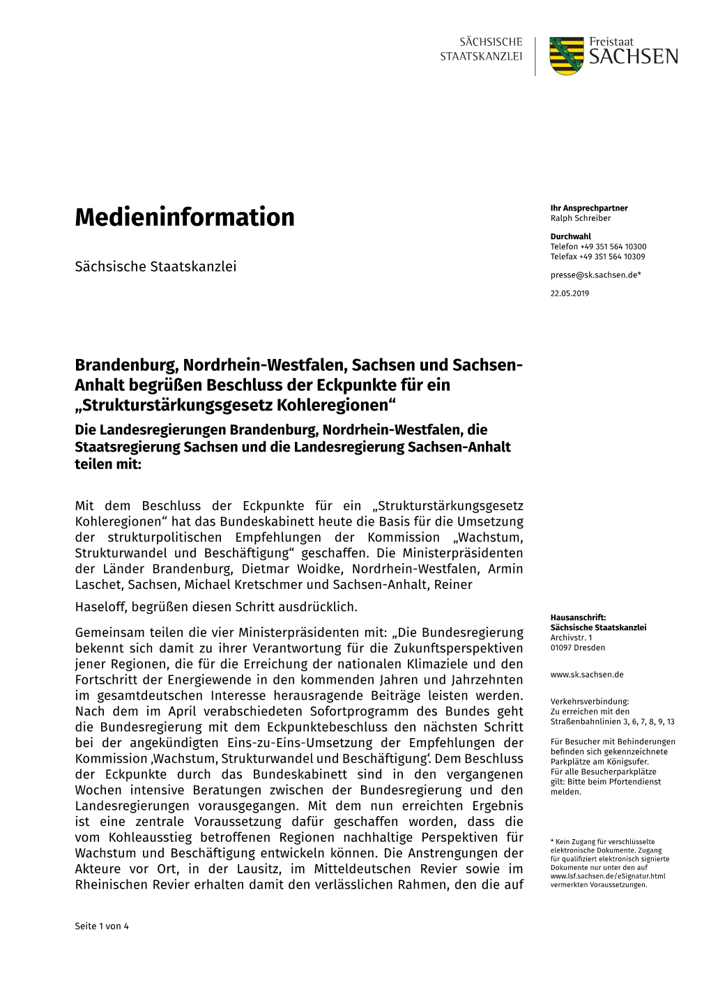 Diese Medieninformation Im PDF-Format