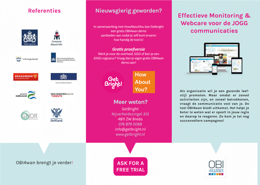 Effectieve Monitoring & Webcare Voor De JOGG Communicaties