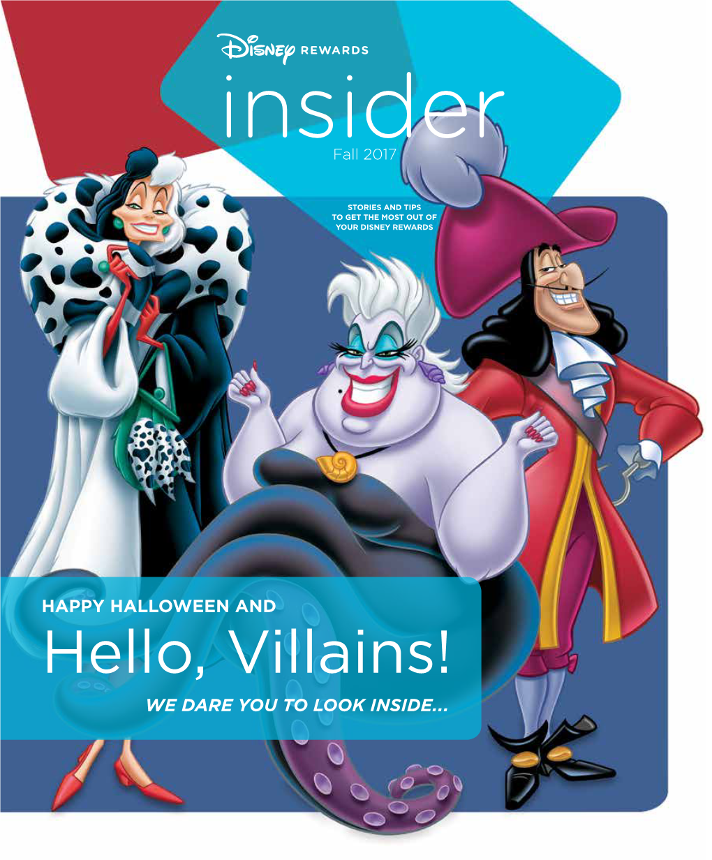 Hello, Villains! WE DARE YOU to LOOK INSIDE