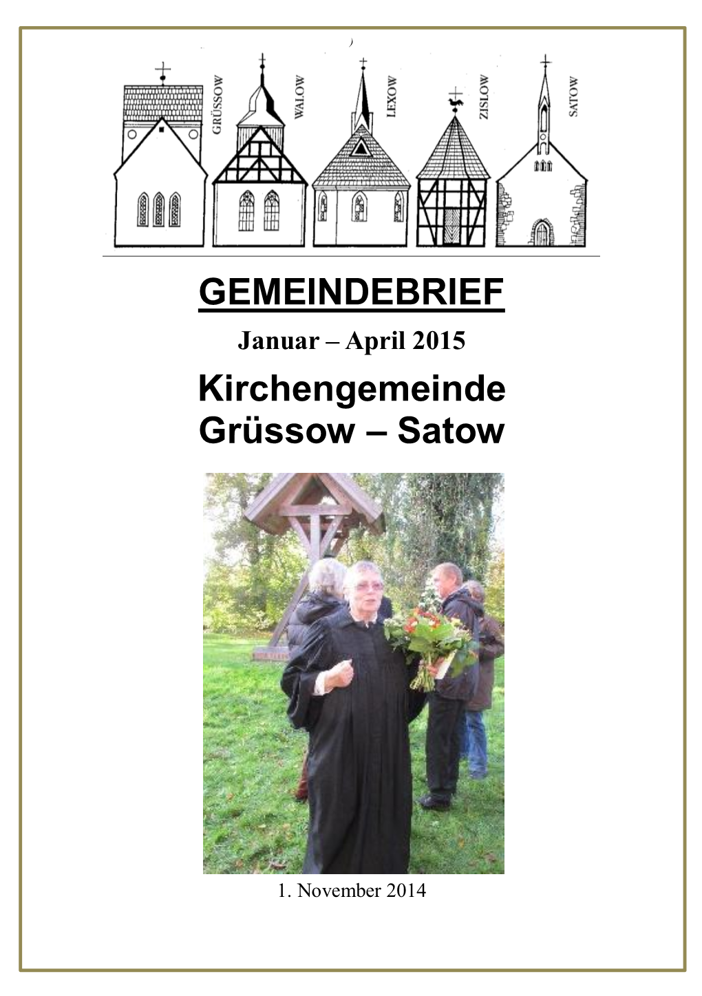 GEMEINDEBRIEF Kirchengemeinde Grüssow – Satow